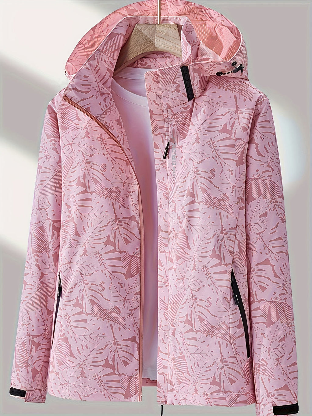 Women's Lightweight Windproof Hooded Jacket
