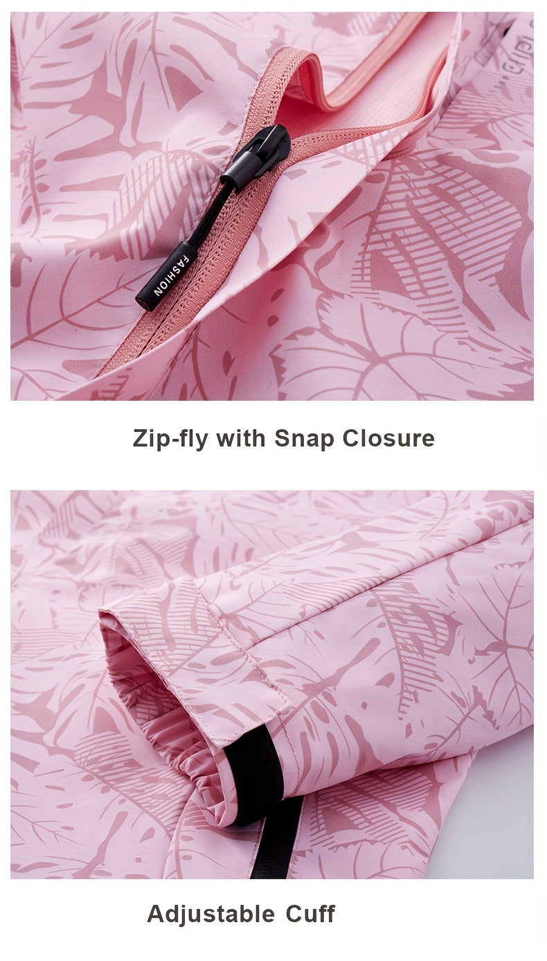 Women's Lightweight Windproof Hooded Jacket