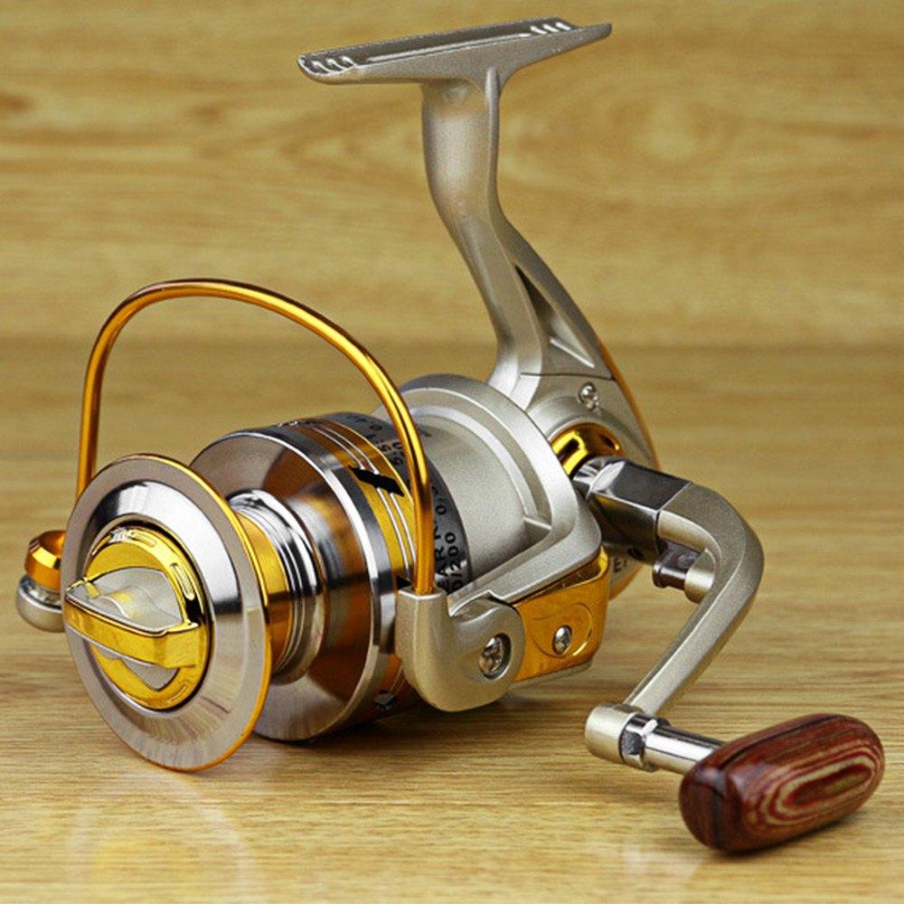 Yumoshi EF1000-7000 12BB 5.2:1 Metal Spinning Fishing Reels Fly Wheel For Fresh/ Salt Water