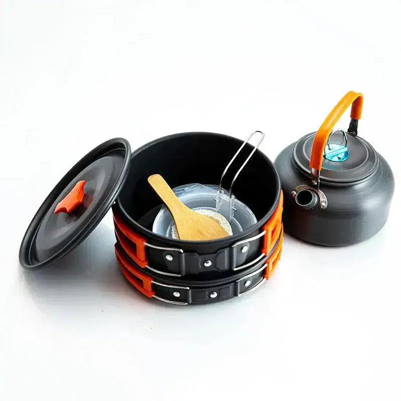 Portable Camping Cookware Set – Outdoor Cooking Essentials