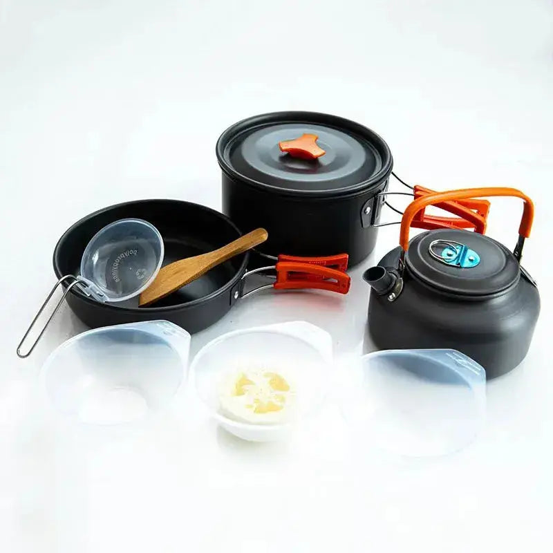 Portable Camping Cookware Set – Outdoor Cooking Essentials