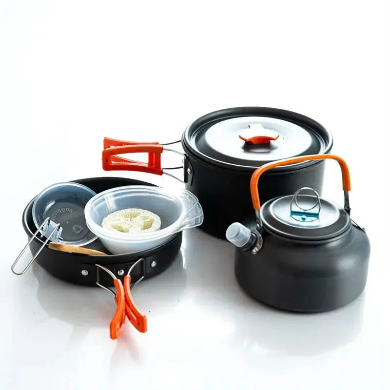 Portable Camping Cookware Set – Outdoor Cooking Essentials